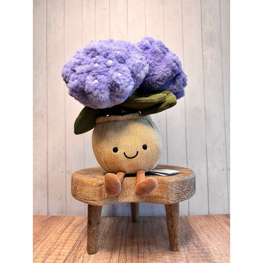 Jellycat Amuseables Hydrangea FAST SHIP NEW Jellycat Jellycat Plant Authentic